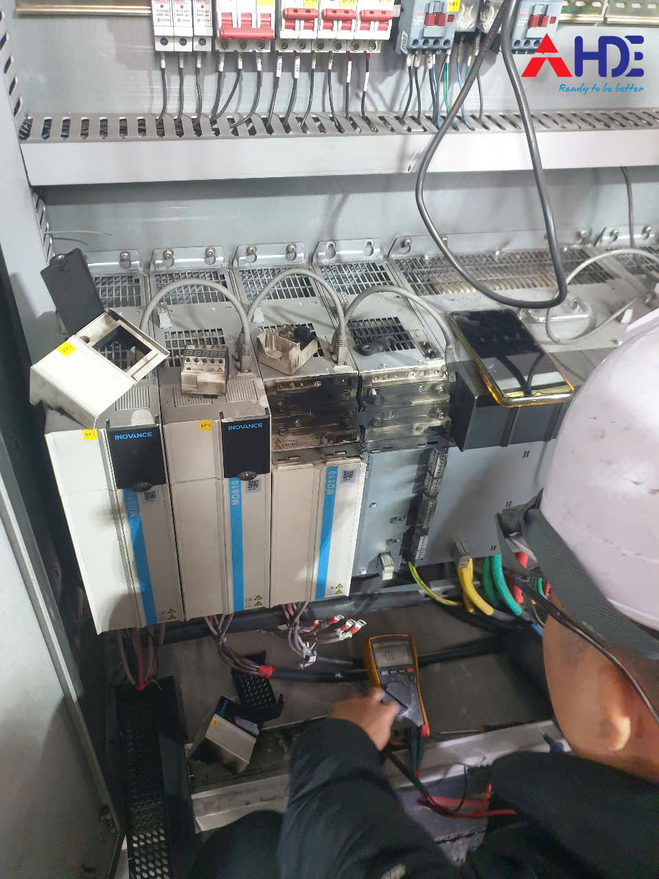 Ứng dụng biến tần MD810 cho máy rút thép